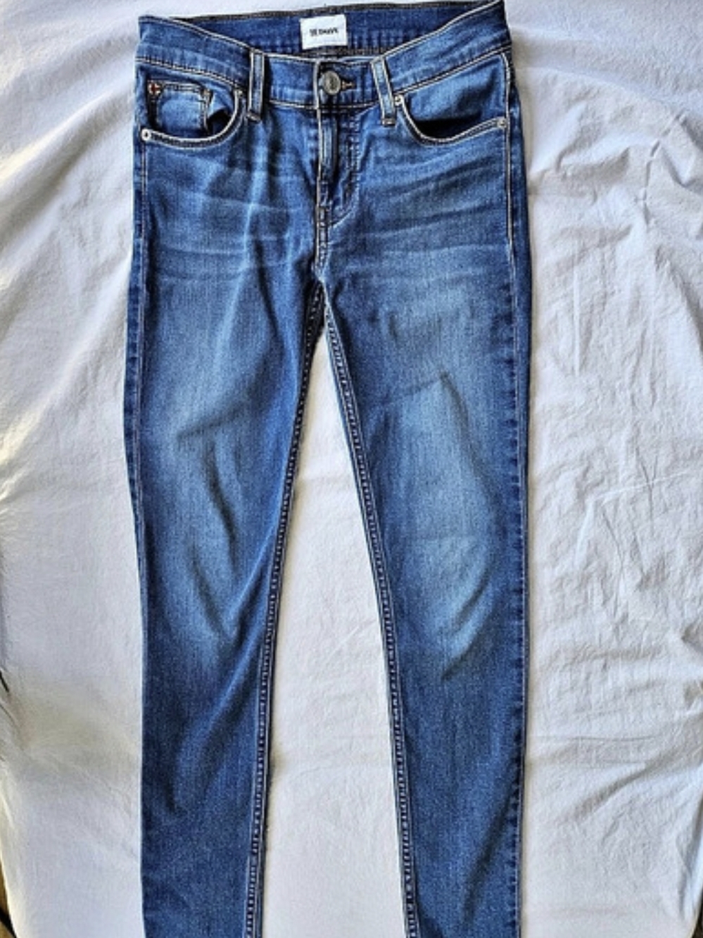 Hudson Krista Super Skinny Jeans in Blue
